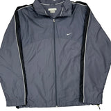 Nike Windbreaker - XL Gray Polyester