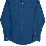 Tommy Hilfiger Denim Shirt - Medium Blue Cotton