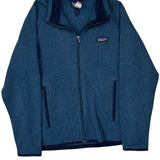 Patagonia Fleece Jacket - Small Blue Polyester