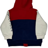 Age 3-6 Months Tommy Hilfiger Spellout Hoodie - 3XS Blue Cotton