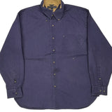 Tommy Hilfiger Shirt - Large Purple Cotton