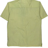 Faded Glory Hawaiian Shirt - Medium Yellow Cotton Blend