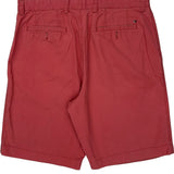 Tommy Hilfiger Chino Shorts - 35W 9L Red Cotton