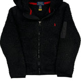 Age 4 Polo By Ralph Lauren Fleece Jacket - XS Black Polyester