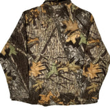 Cabelas Camo Fleece - XL Brown Polyester