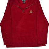 Ralph Lauren Fleece - Medium Red Polyester