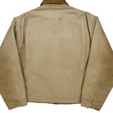 1989 Made In USA Carhartt Jacket - Large Beige Cotton