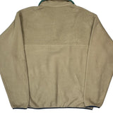 Synchilla Patagonia Snap-T Fleece - Large Beige Polyester