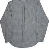 Ralph Lauren Checked Shirt - Large Blue Cotton