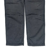 Carhartt Trousers - 36W 30L Grey Cotton