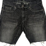 Royal Denim Shorts - 36W 10L Gray Cotton