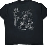 Single Stitch Telecaster Fender Graphic T-Shirt - 2XL Black Cotton