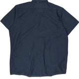 Icehouse Dickies Short Sleeve Shirt - XL Navy Polyester Blend