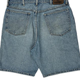 Wrangler Denim Shorts - 34W 10L Light Wash Denim