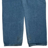 Dickies Double Knee Carpenter Jeans - 33W 30L Blue Denim