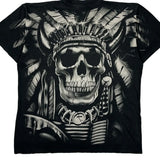 Rock Eagle Single Stitch T-Shirt - XL Black Cotton
