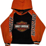 Age 6 Harley Davidson Graphic Hoodie - XS Black Cotton