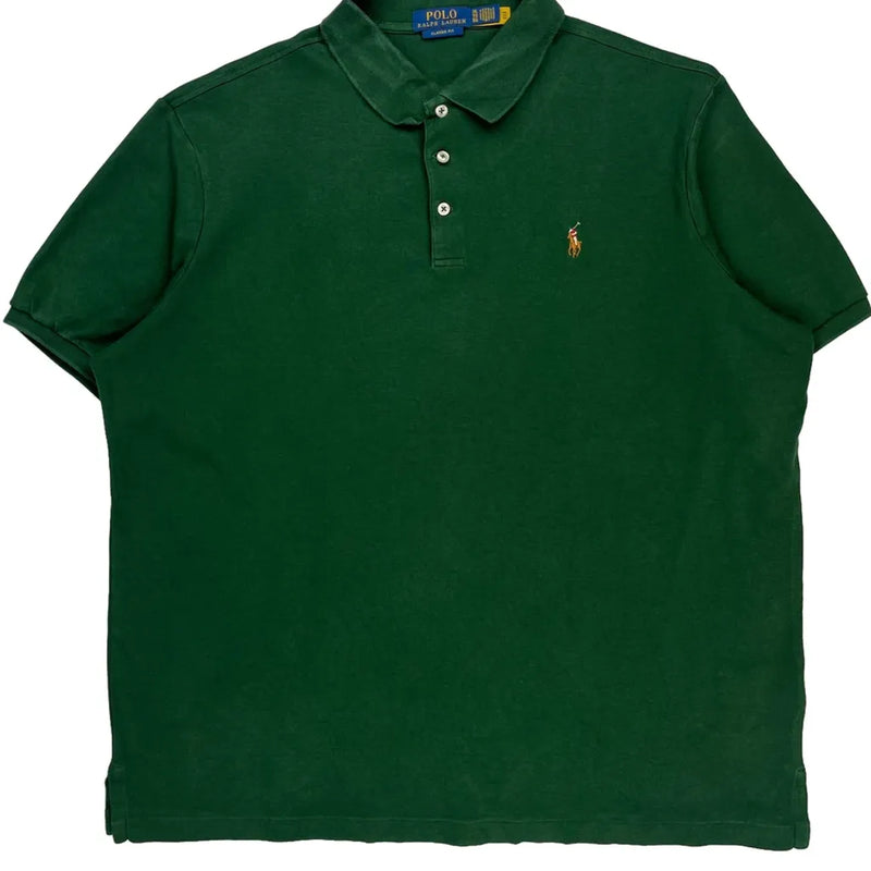 Polo By Ralph Lauren Polo Shirt - XL Green Cotton