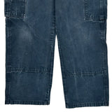 Wrangler Cargo Pants - 38W 30L Blue Cotton