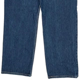 Levis Striped Jeans - 34W 30L Blue Denim