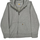 Carhartt Hoodie - 2XL Gray Cotton Blend