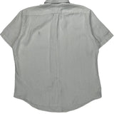 Ralph Lauren Short Sleeve Shirt - Large White Linen