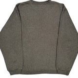 Chaps Ralph Lauren Spellout Sweatshirt - XL Gray Cotton Blend