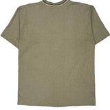 Prairie Mountain Single Stitch T-Shirt - XL Beige Cotton