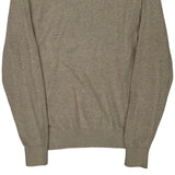 Tommy Hilfiger Argyle Jumper - Small Black Cotton