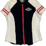 Motorcycles Harley Davidson Graphic Shirt - Large Red Cotton