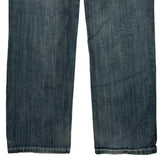 Hip Hop Black Bull Jeans - 34W 33L Blue Denim