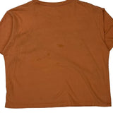Patagonia Cropped T-Shirt - Small Orange Cotton