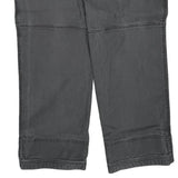 Unbranded Cargo Trousers - 40W 30L Grey Cotton