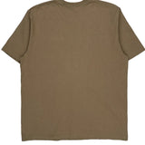 Carhartt T-Shirt - Large Brown Cotton