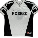 F.C. Delco Nike Football Soccer Jersey - XL Black & White Polyester