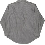 Polo By Ralph Lauren Checked Shirt - Large Gray Cotton