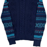 Tommy Hilfiger Sweater - Small Blue Cotton