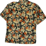 Campia Moda Floral Hawaiian Shirt - Medium Multicoloured Viscose