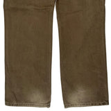 Dickies Carpenter Trousers - 33W 32L Brown Cotton
