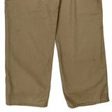 Carhartt Carpenter Trousers - 36W 30L Khaki Cotton Blend