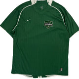 Michigan Jaguars Nike Football Shirt - Large Green Polyester