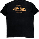 Hanes Graphic T-Shirt - Large Black Cotton