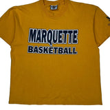 Made In USA Lee College T-Shirt - XL Yellow Cotton