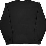 Adidas Sweatshirt - Large Black Cotton Blend