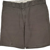 Dickies Shorts - 36W 8L Gray Cotton
