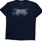 Talladega Superspeedway Chase Authentics Nascar T-Shirt - Large Navy Cotton