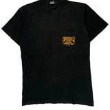 Boothill Saloon Fruit Of The Loom Graphic T-Shirt - Large Black Cotton