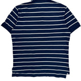Polo By Ralph Lauren Striped Polo Shirt - XL Blue Cotton