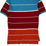 Polo By Ralph Lauren Striped Polo Shirt - Medium Multicoloured Cotton