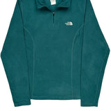 The North Face Fleece - Large Green Polyester